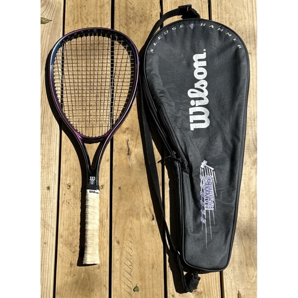 Excellent Condition Wilson Sledge Hammer 3.8 Tennis Racket Racquet 4 3/8" w/Case